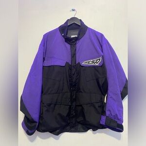 VTG MSR Racing Jacket Men's Black Purple M